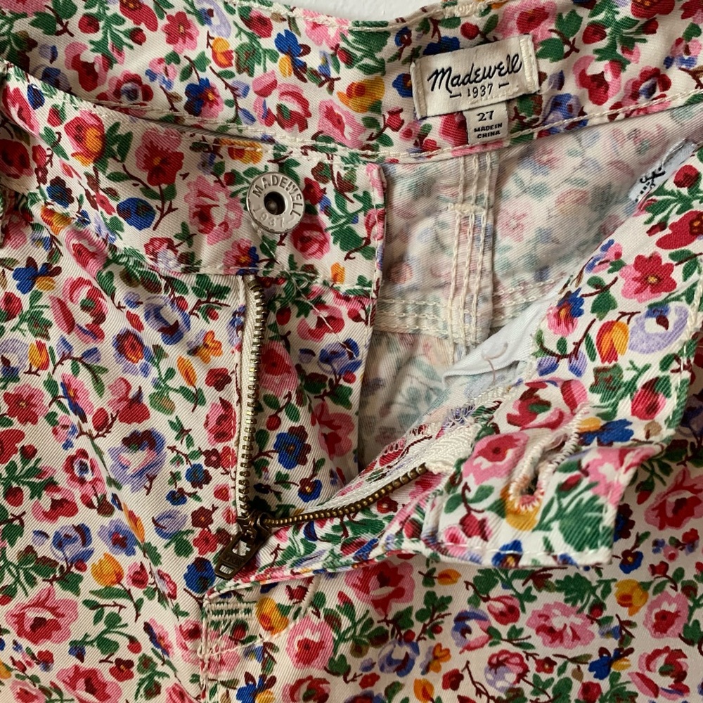 Madewell Floral Print Shorts - Picture 3 of 7